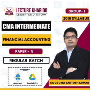 Financial accounting by ca cma santosh kumar