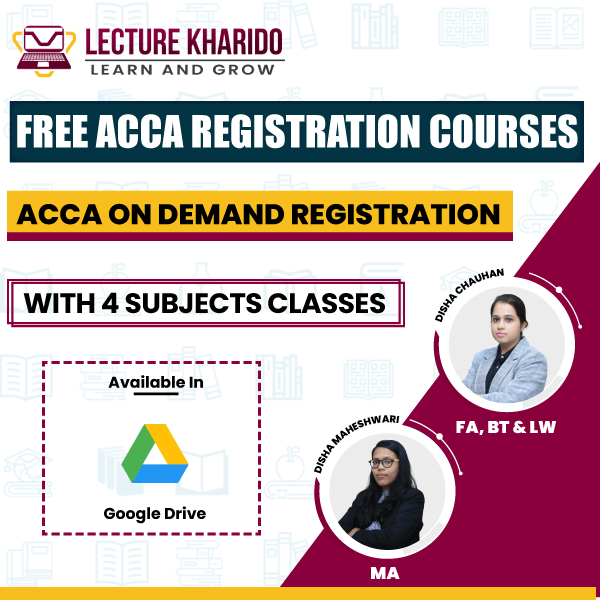 ACCA on demand Registration course