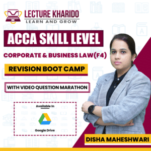 ACCA Skill Level Revision Boot CAMP