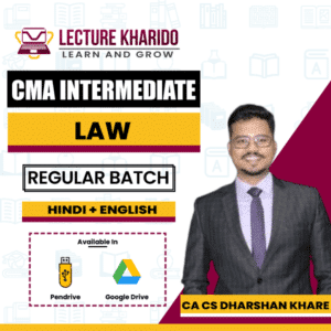 CMA Inter law by ca darshan khare for dec 2023 & June 2024