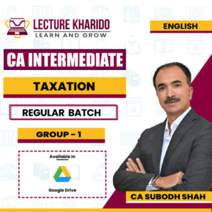 CA Intermediate Taxation Group 1