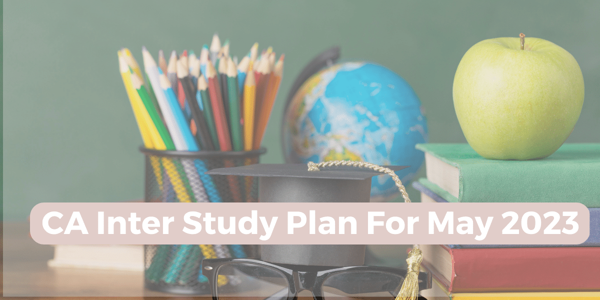 ca inter study plan