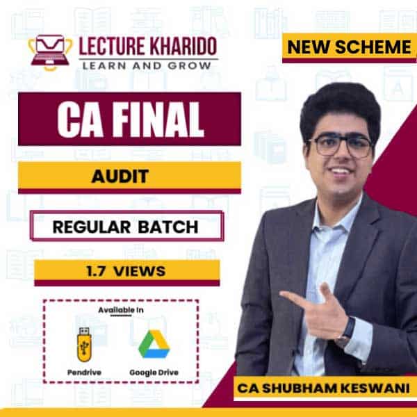 CA Final Audit regular batch By CA Shubham Keswani for may 2024 & nov 2024