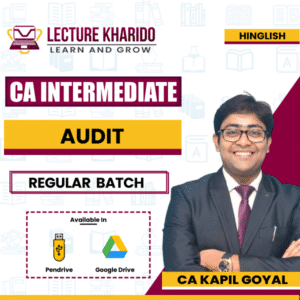 ca inter audit by ca kapil goyal for may 2024
