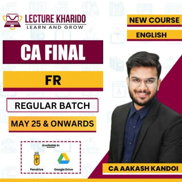 CA Final FR New Syllabus By CA Aakash Kandoi