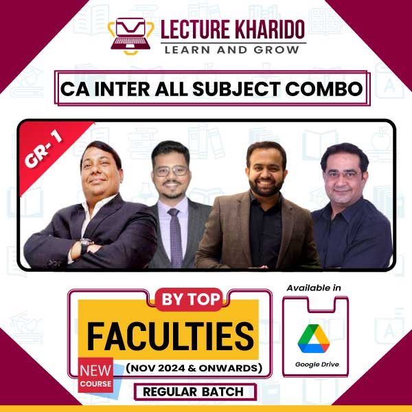 Ca Inter All Subject combo new course may nov 2024