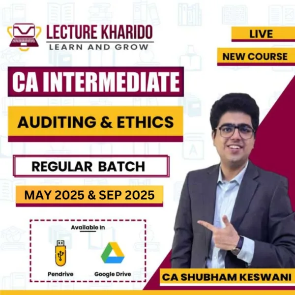 ca inter audit by ca shubham keswani for may/nov 2025