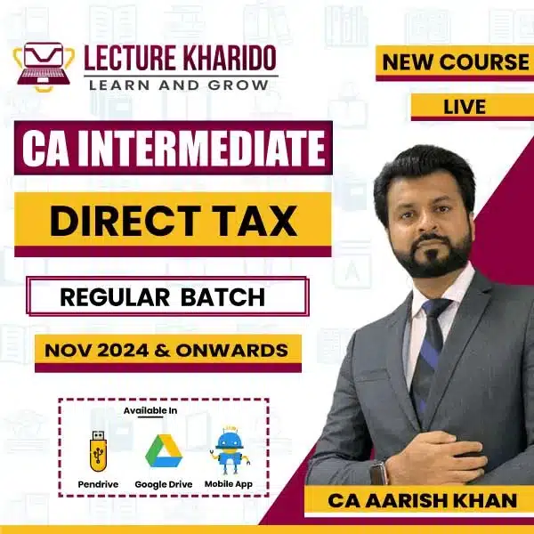 ca inter dt live batch for mov 2024 by ca aarish khan