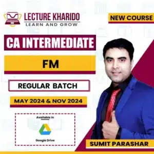 ca inter FM regular batch by prof sumit parashar