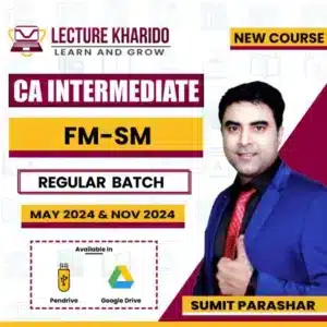 ca inter FMSM regular batch by prof sumit parashar