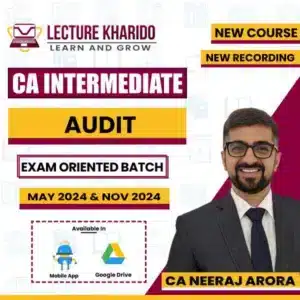 ca inter audit exam oriented fast track batch for may 2024