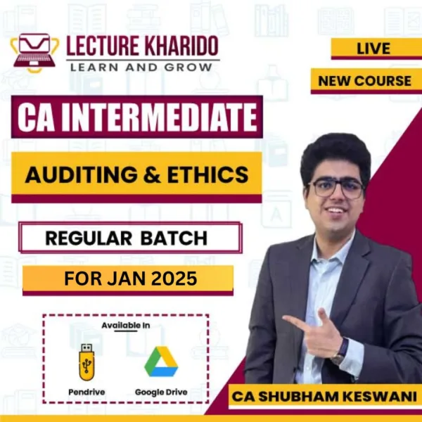 ca inter audit by ca shubham keswani for jan 2025